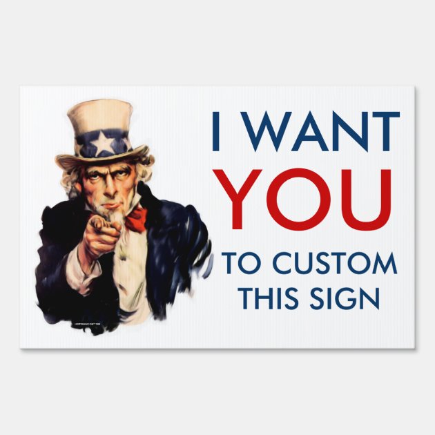fridge magnet Uncle Sam na I Want You